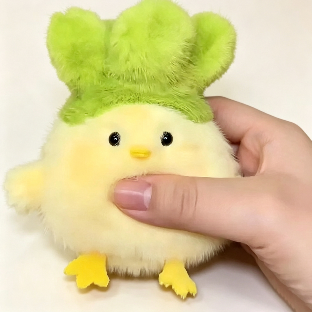Cabbage Chick Plush Toy view 3