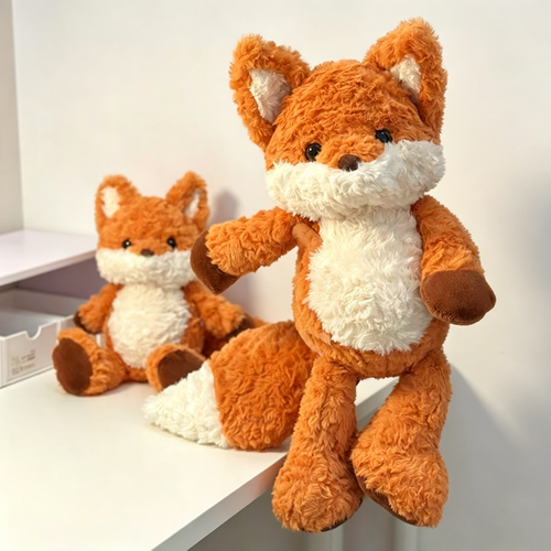 Cute Fox Stuffed Animal view 2