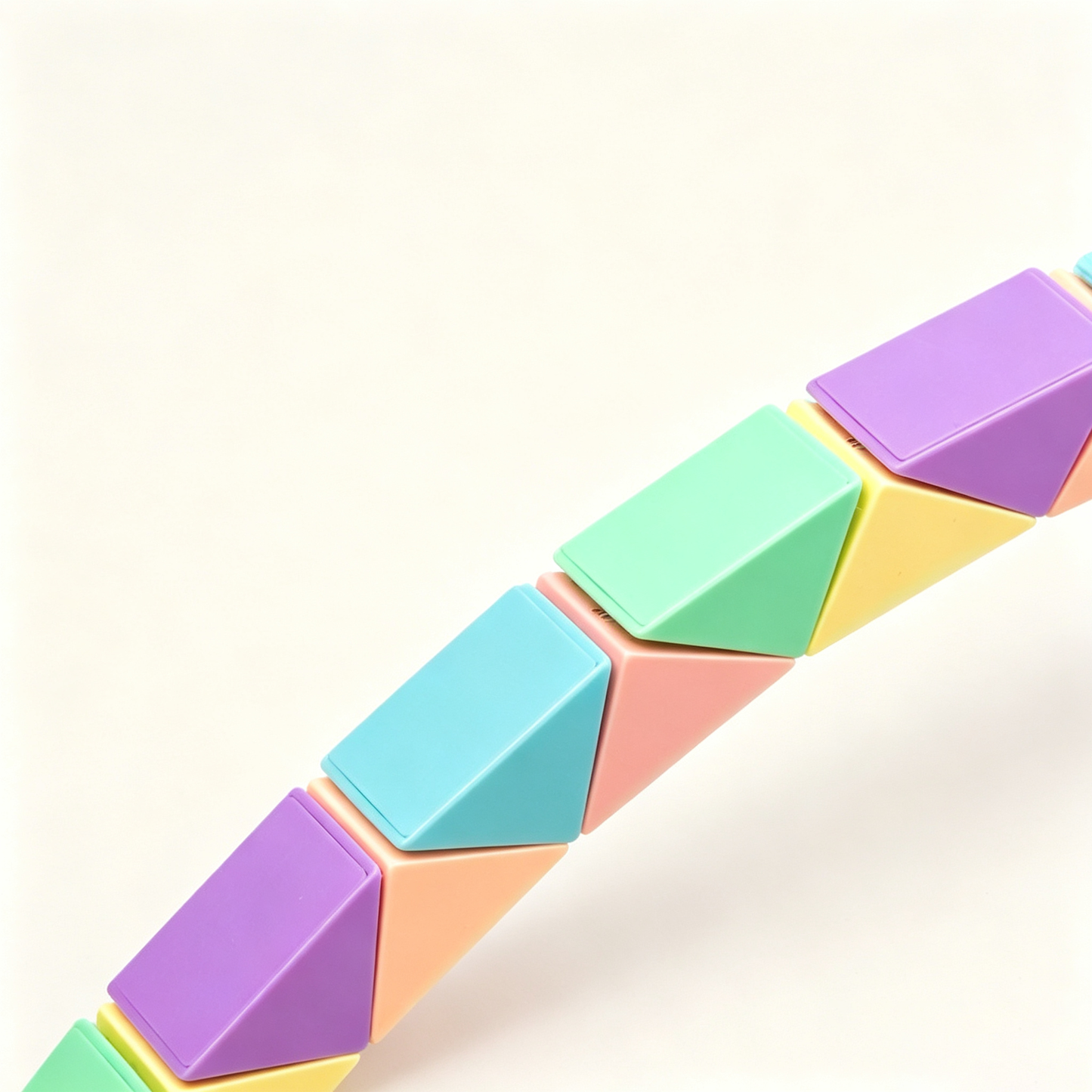 Pastel Magic Snake Cube view 1