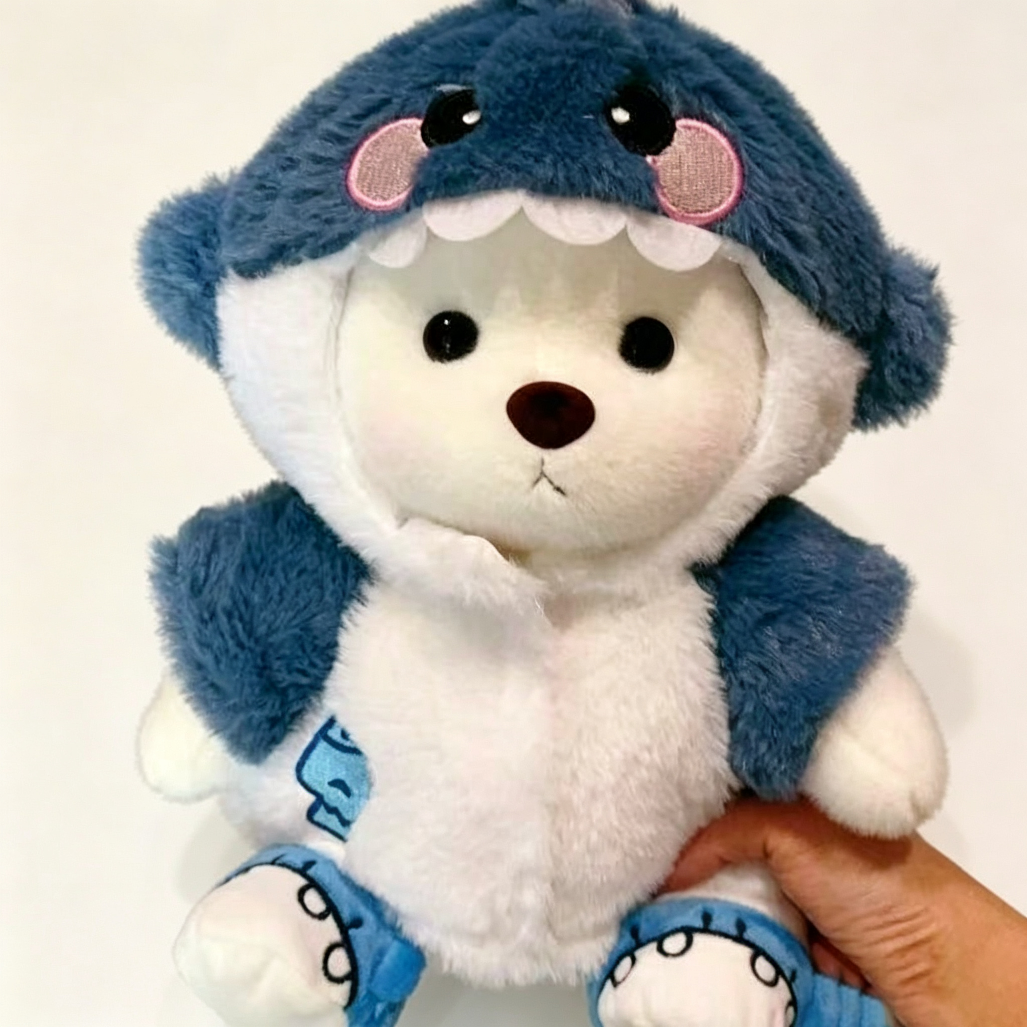 Shark Outfit Plush Bear Doll view 3
