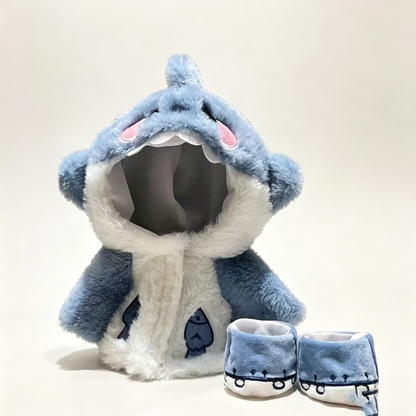 Shark Outfit Plush Bear Doll view 2